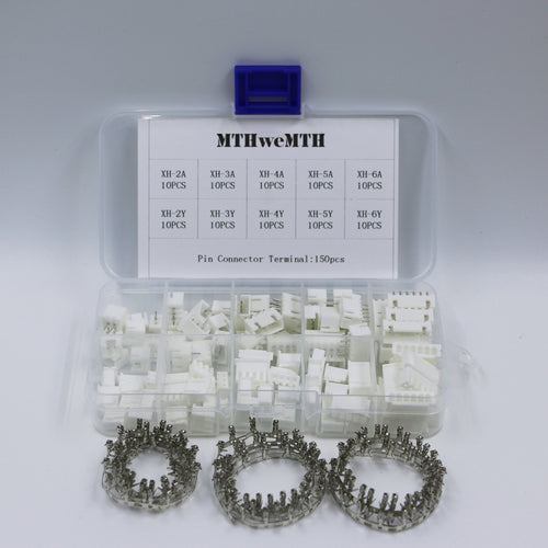 200Pcs XHA2.54 2p 3p 4p 5p6p 2.0mm Pitch Terminal Male And Female Housing Kit Pin Connector Terminal Connector Kit-MTHweMTH